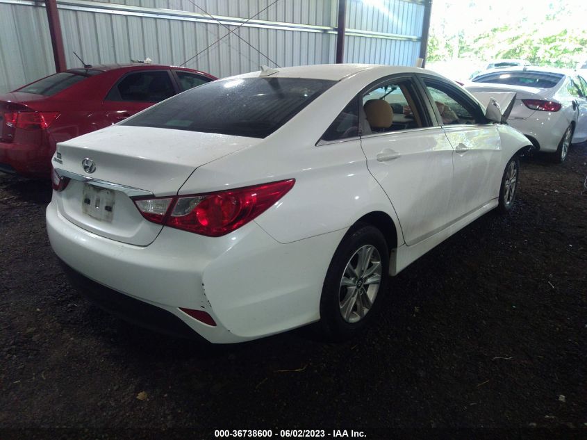 2014 HYUNDAI SONATA GLS - 5NPEB4AC1EH924151