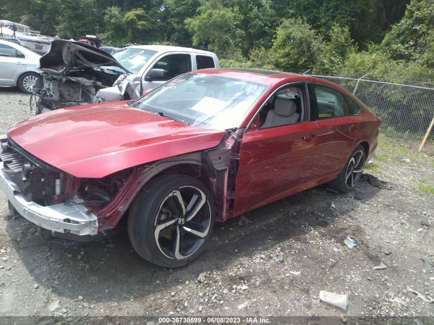 2020 HONDA ACCORD SEDAN EX-L - 1HGCV1F57LA050109