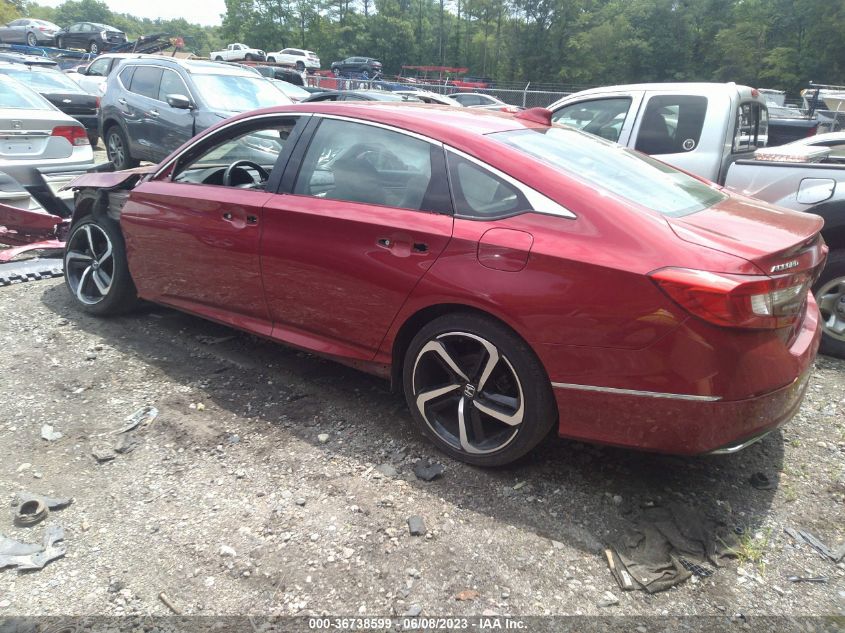 2020 HONDA ACCORD SEDAN EX-L - 1HGCV1F57LA050109