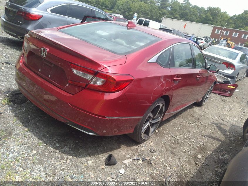 2020 HONDA ACCORD SEDAN EX-L - 1HGCV1F57LA050109