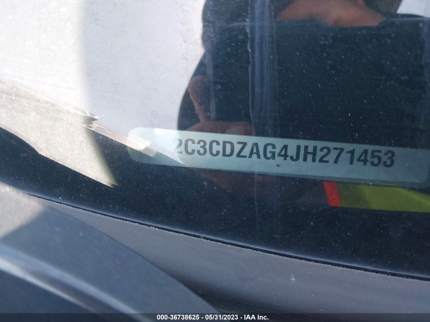 2018 DODGE CHALLENGER SXT PLUS - 2C3CDZAG4JH271453