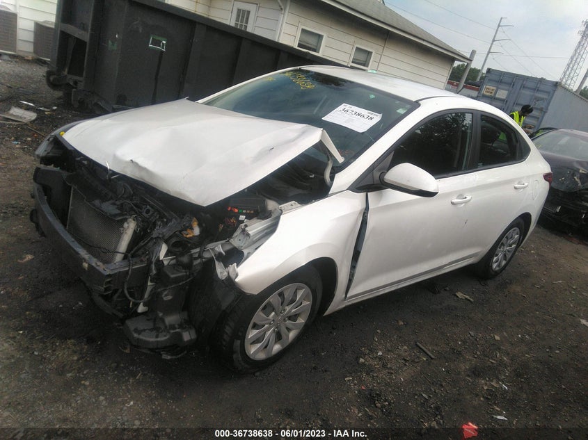 VIN 3KPC24A37KE058124 2019 HYUNDAI ACCENT SE