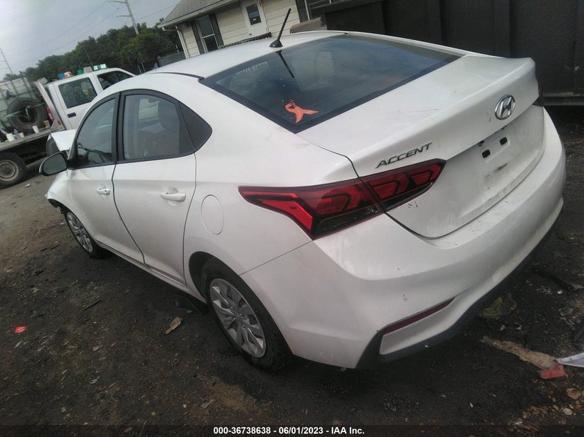 VIN 3KPC24A37KE058124 2019 HYUNDAI ACCENT SE