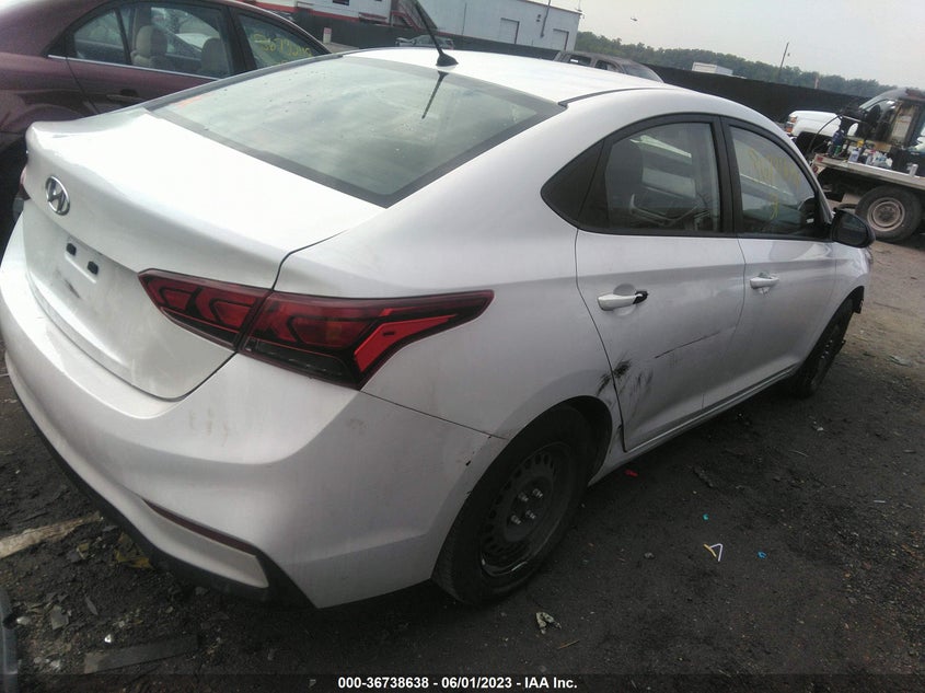 VIN 3KPC24A37KE058124 2019 HYUNDAI ACCENT SE
