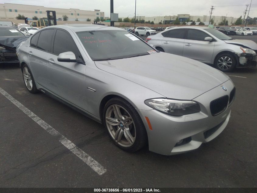 2014 BMW 5 SERIES 535I - WBA5B1C5XED483040