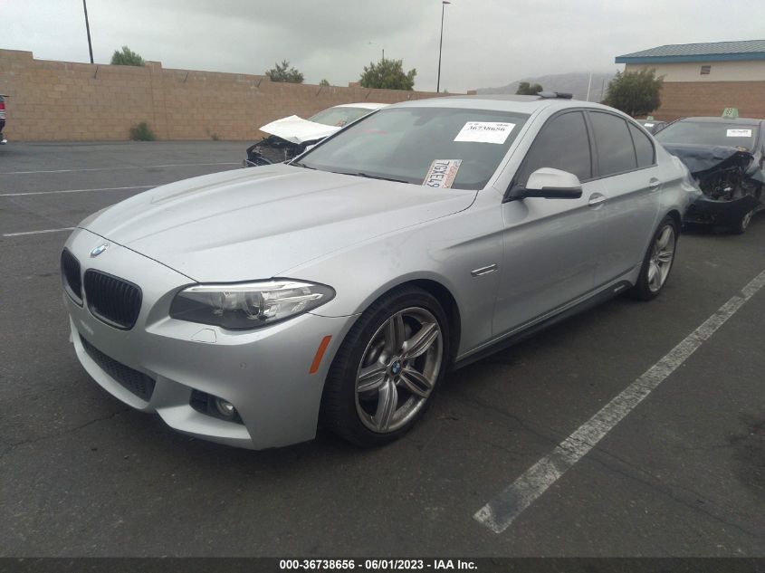 2014 BMW 5 SERIES 535I - WBA5B1C5XED483040