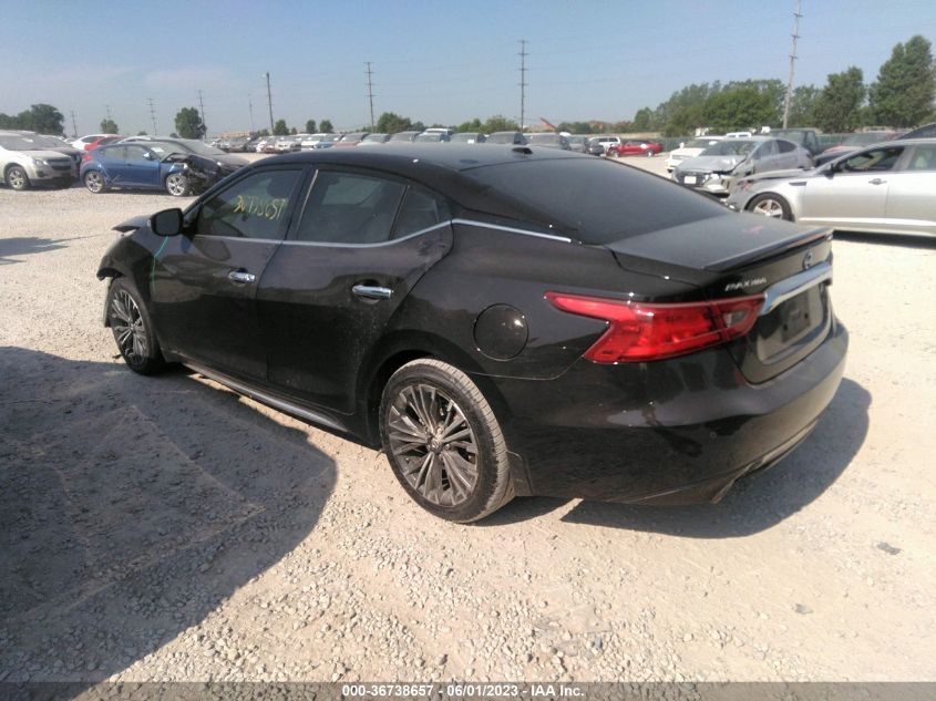 2017 NISSAN MAXIMA SV - 1N4AA6AP8HC409766