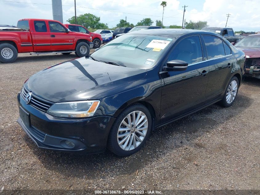 2013 VOLKSWAGEN JETTA SEDAN SEL W/NAV - 3VWLX7AJ7DM373528