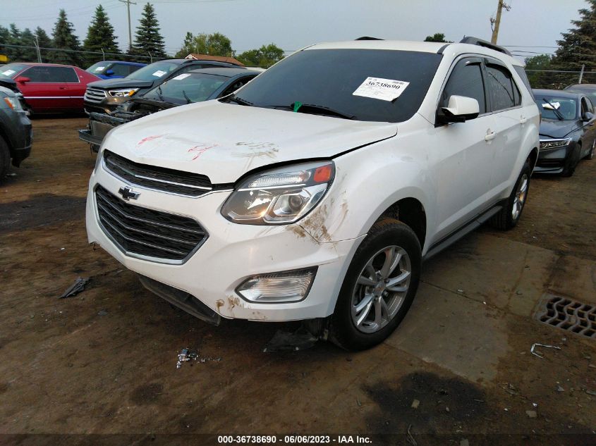 2017 CHEVROLET EQUINOX LT - 2GNFLFE30H6256463