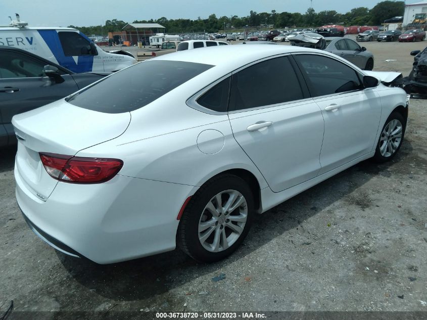 2016 CHRYSLER 200 LIMITED - 1C3CCCAB6GN142747