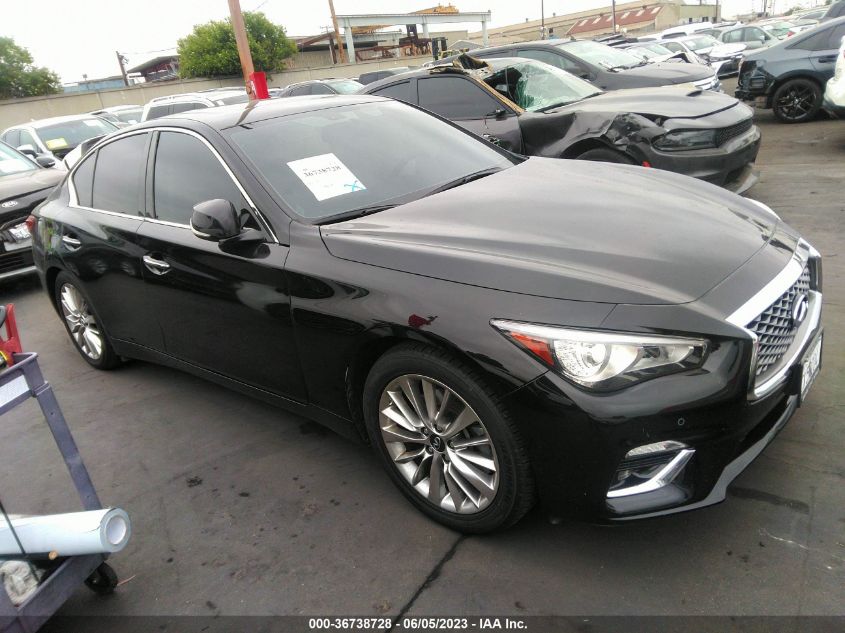2021 INFINITI Q50 3.0T LUXE - JN1EV7BP3MM707136