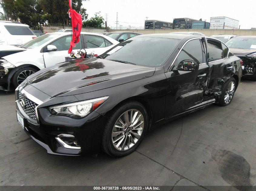 2021 INFINITI Q50 3.0T LUXE - JN1EV7BP3MM707136