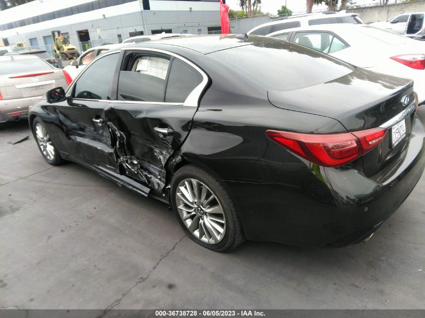 2021 INFINITI Q50 3.0T LUXE - JN1EV7BP3MM707136
