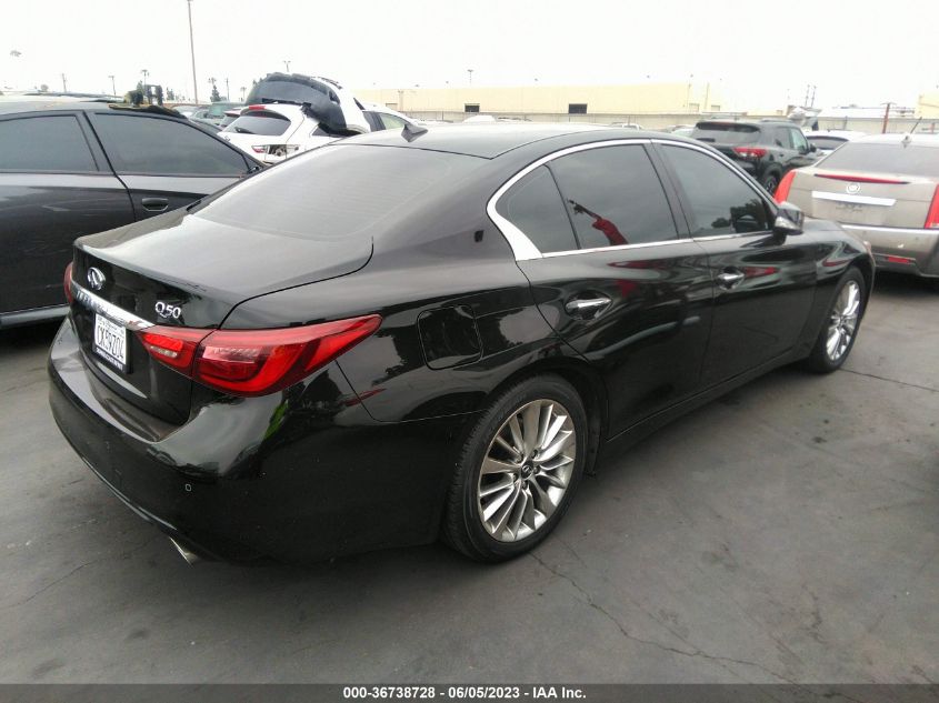 2021 INFINITI Q50 3.0T LUXE - JN1EV7BP3MM707136