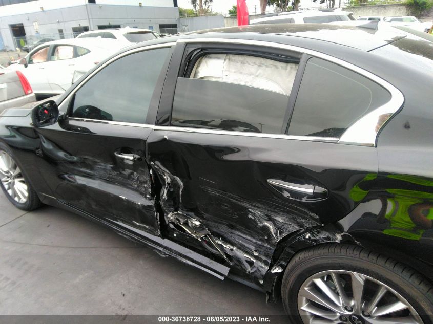 2021 INFINITI Q50 3.0T LUXE - JN1EV7BP3MM707136