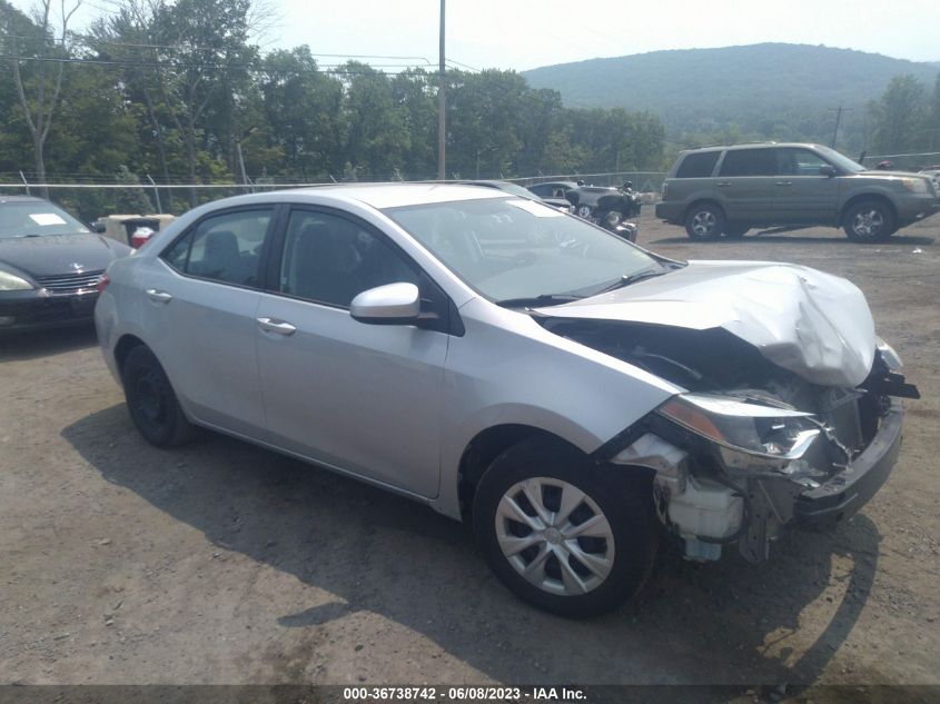 2014 TOYOTA COROLLA L/LE/S/S PLUS/LE PLUS - 2T1BURHE3EC129963