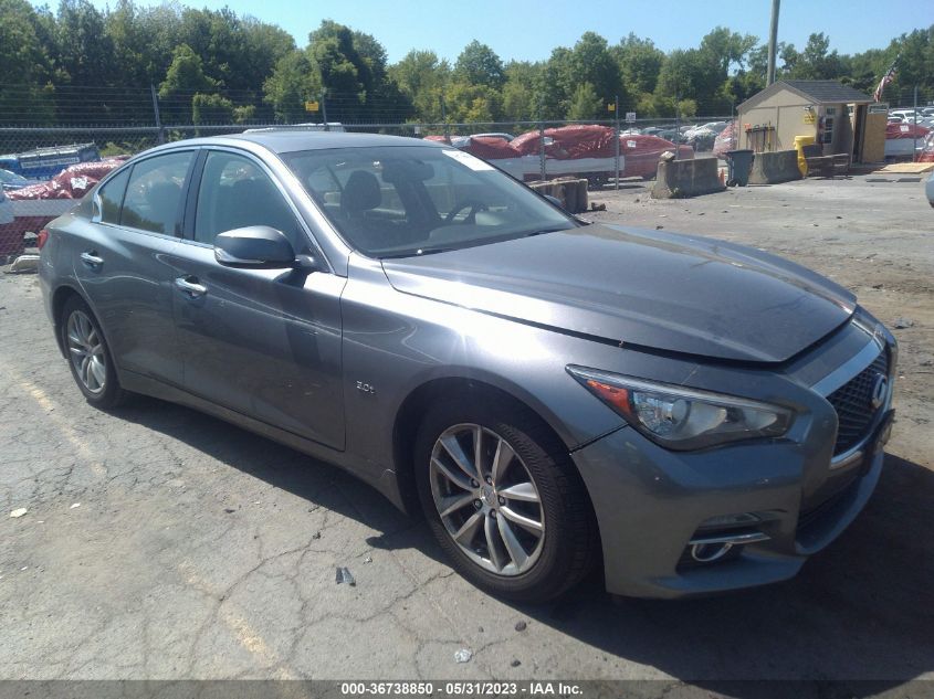 2016 INFINITI Q50 3.0T PREMIUM - JN1EV7AR4GM345809
