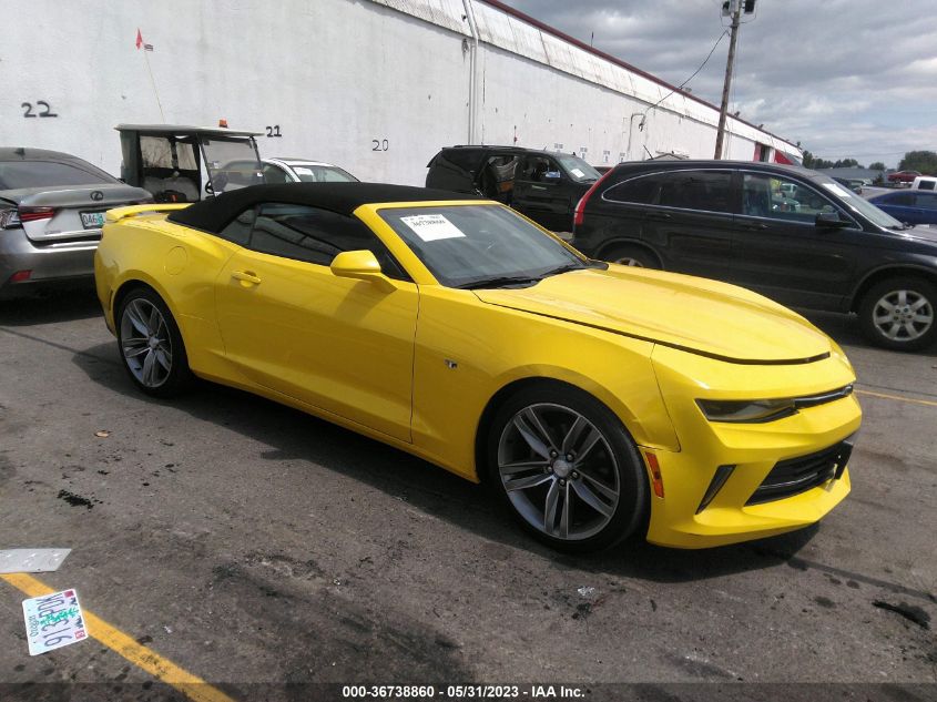 2018 CHEVROLET CAMARO 1LT - 1G1FB3DS0J0162500