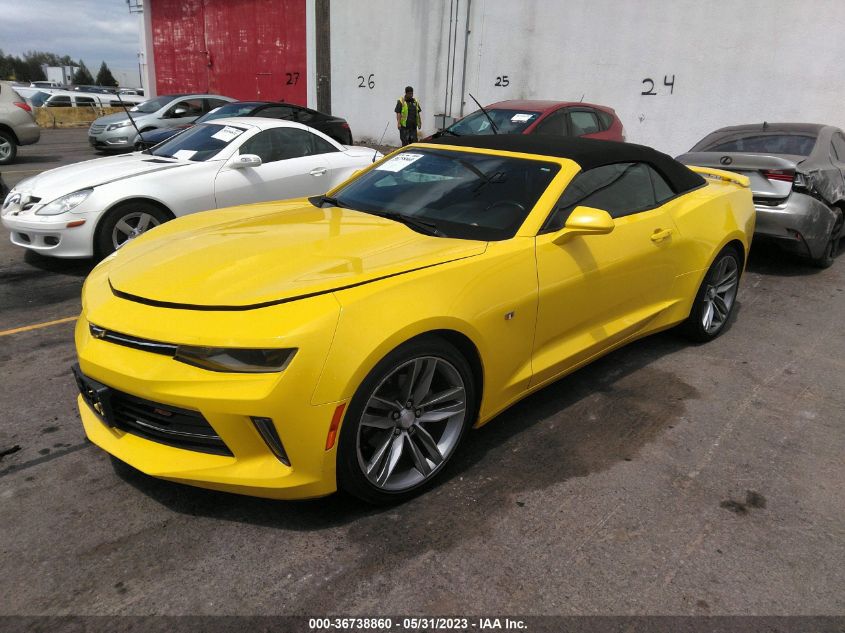 2018 CHEVROLET CAMARO 1LT - 1G1FB3DS0J0162500