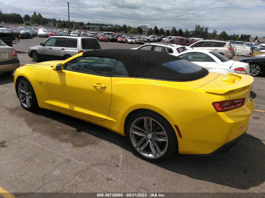 2018 CHEVROLET CAMARO 1LT - 1G1FB3DS0J0162500