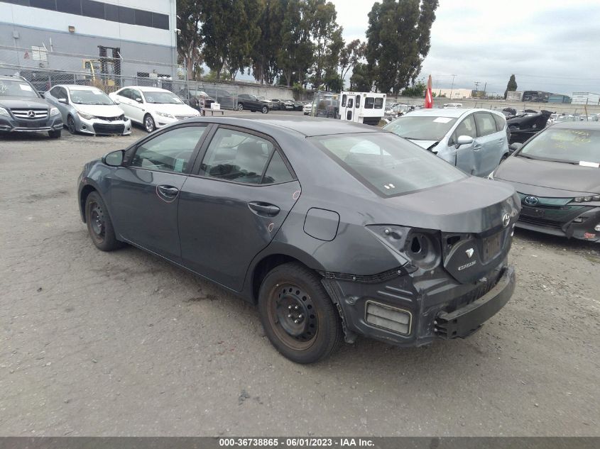 2016 TOYOTA COROLLA LE - 5YFBURHE1GP533590