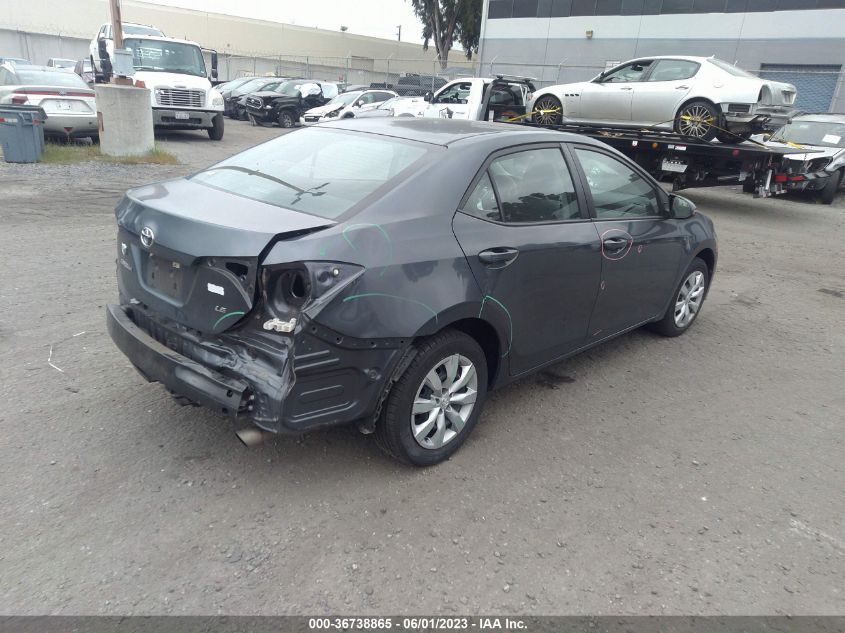 2016 TOYOTA COROLLA LE - 5YFBURHE1GP533590