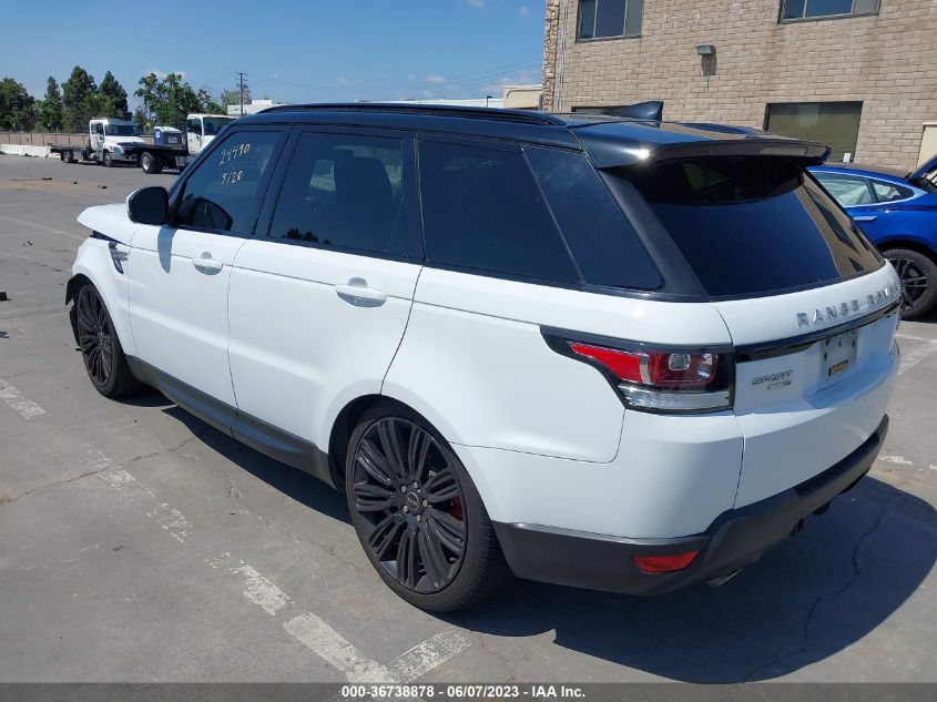 2017 LAND ROVER RANGE ROVER SPORT HSE - SALWR2FV6HA143581