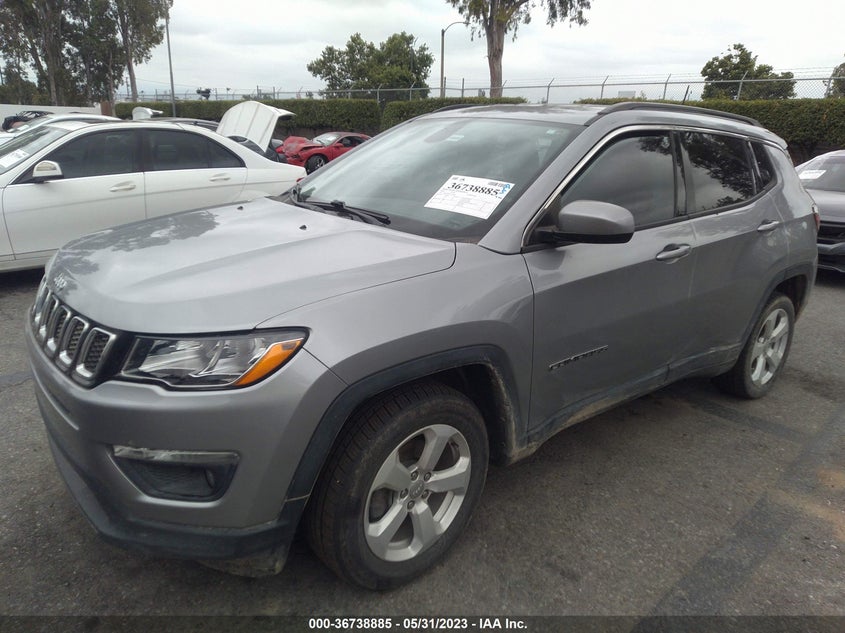 VIN 3C4NJCBBXLT102402 2020 JEEP COMPASS LATITUDE
