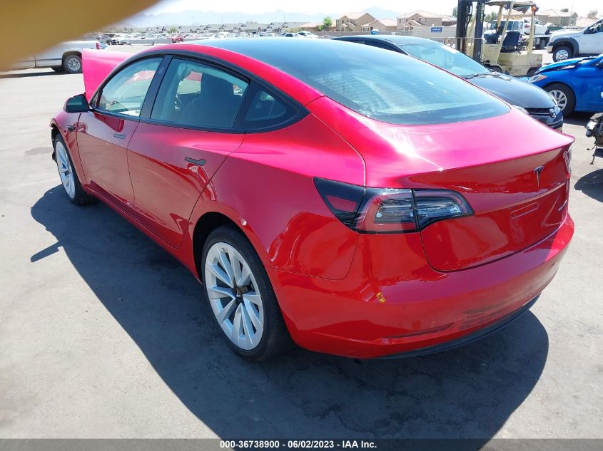 2021 TESLA MODEL 3 LONG RANGE - 5YJ3E1EB0MF926887