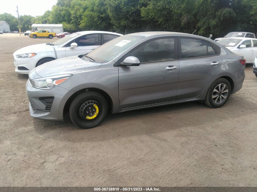 2022 KIA RIO S - 3KPA24AD8NE457032