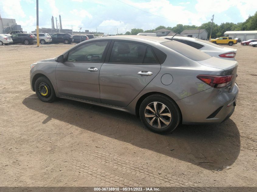 2022 KIA RIO S - 3KPA24AD8NE457032