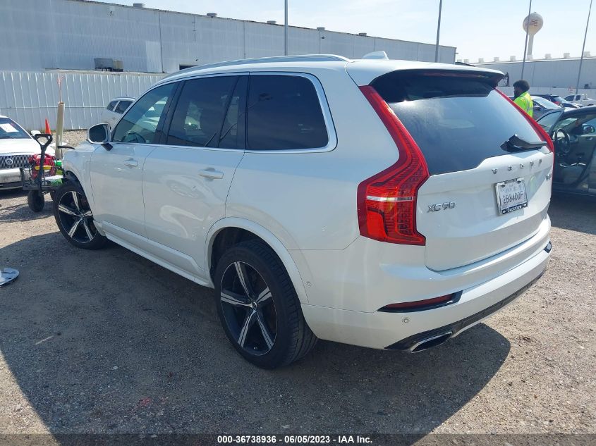 2016 VOLVO XC90 T6 R-DESIGN - YV4A22PM4G1037900