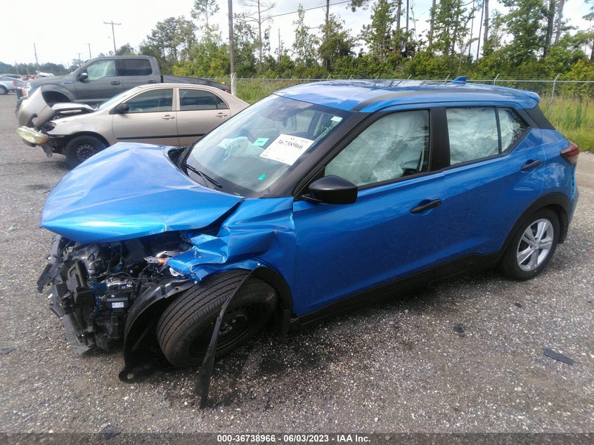 VIN 3N1CP5BV0PL526756 2023 NISSAN KICKS S