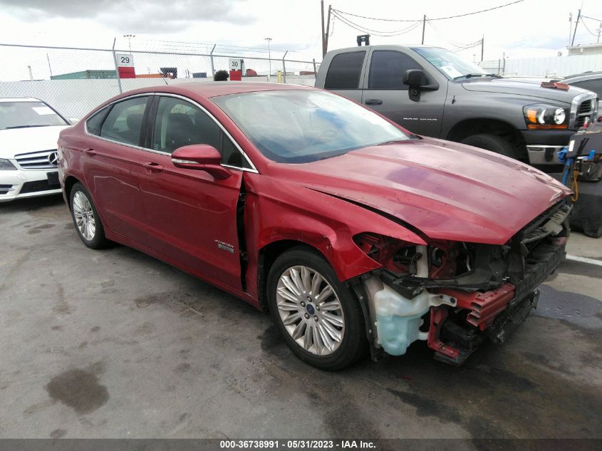 2015 FORD FUSION ENERGI SE LUXURY - 3FA6P0PU2FR247551