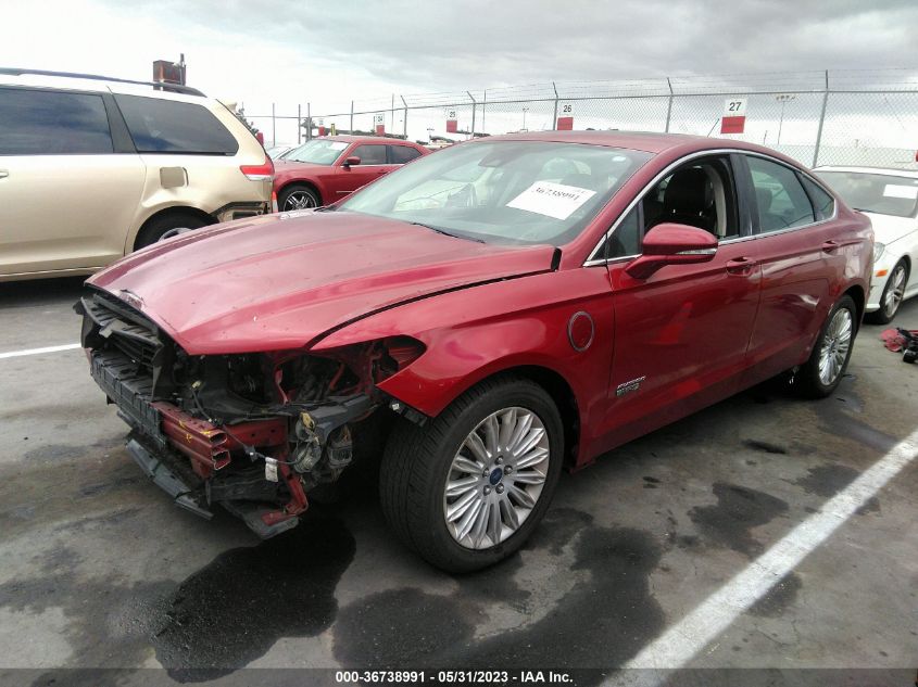 2015 FORD FUSION ENERGI SE LUXURY - 3FA6P0PU2FR247551