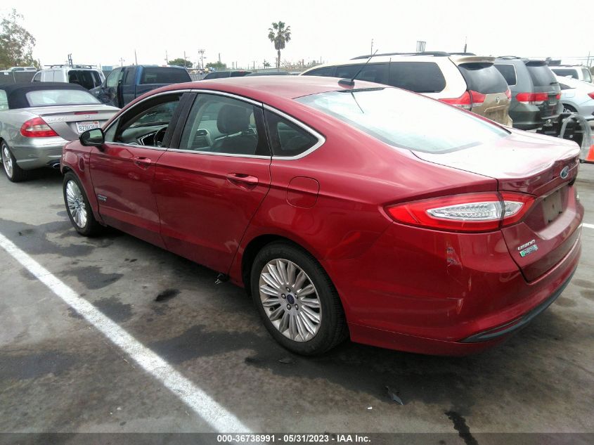 2015 FORD FUSION ENERGI SE LUXURY - 3FA6P0PU2FR247551