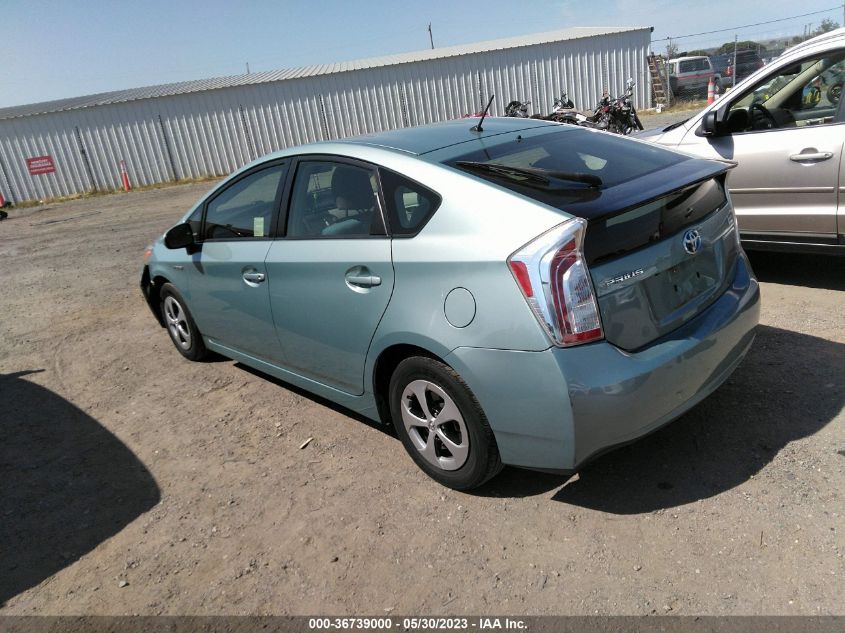 2015 TOYOTA PRIUS FOUR - JTDKN3DU7F1977048