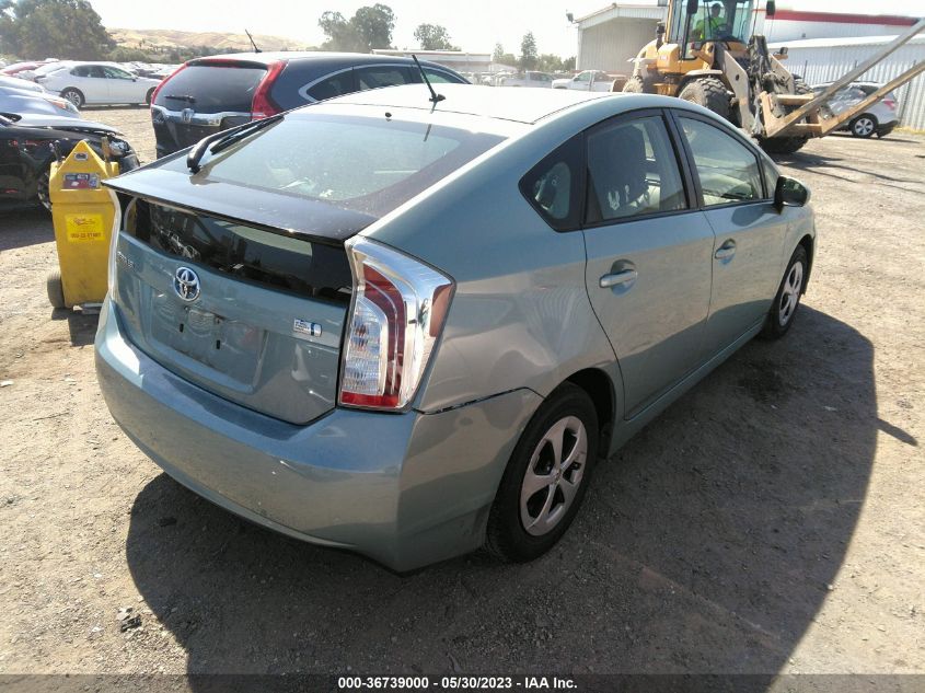 2015 TOYOTA PRIUS FOUR - JTDKN3DU7F1977048
