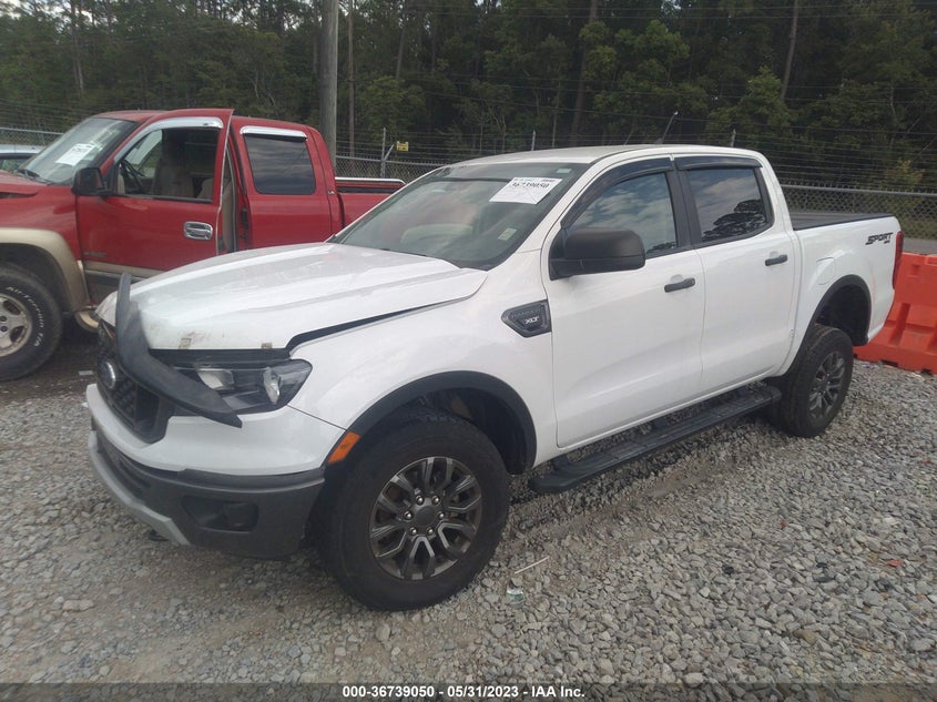 VIN 1FTER4FH6MLD07676 2021 FORD RANGER XL/XLT/LARIAT