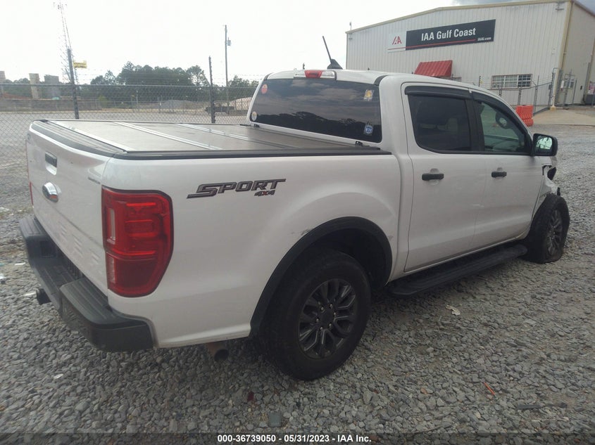 VIN 1FTER4FH6MLD07676 2021 FORD RANGER XL/XLT/LARIAT