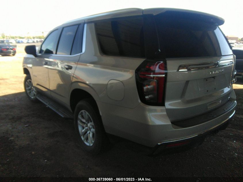 2022 CHEVROLET TAHOE LT - 1GNSKNKD3NR283181