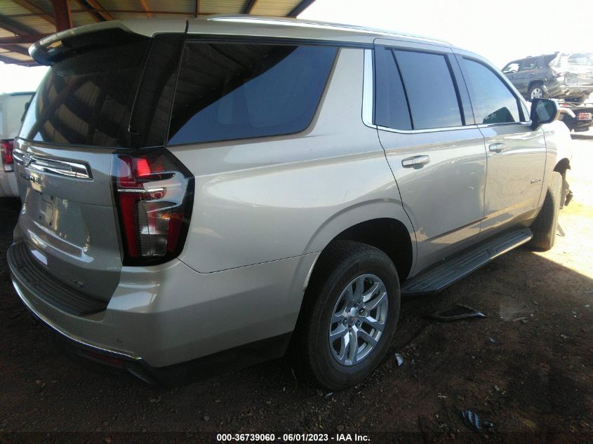 2022 CHEVROLET TAHOE LT - 1GNSKNKD3NR283181