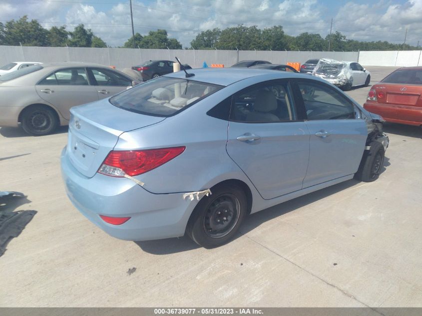 2014 HYUNDAI ACCENT GLS - KMHCT4AE8EU645755