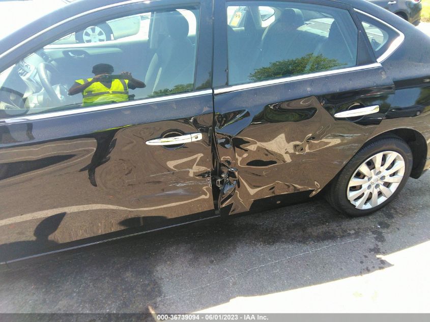 2019 NISSAN SENTRA S - 3N1AB7AP0KY407752