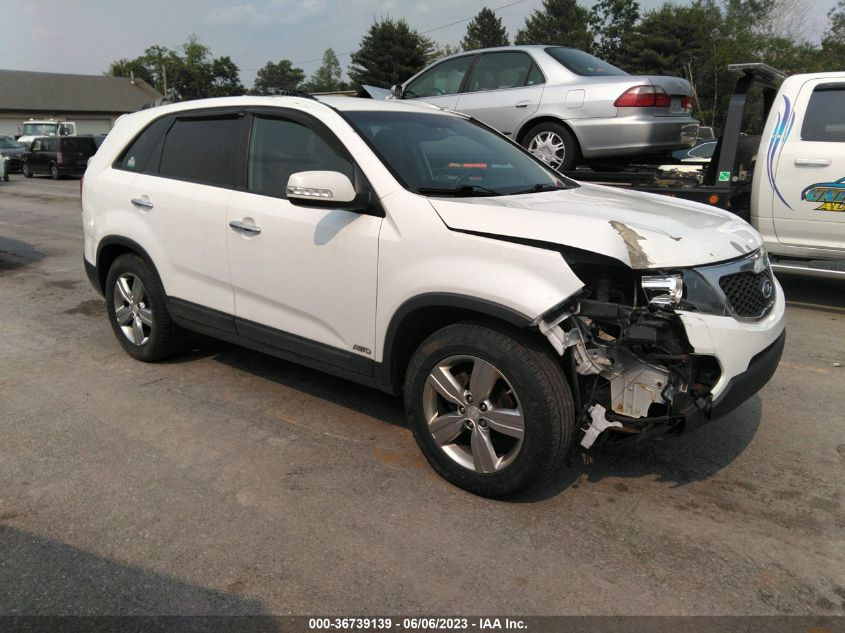 2013 KIA SORENTO EX - 5XYKUDA61DG373734