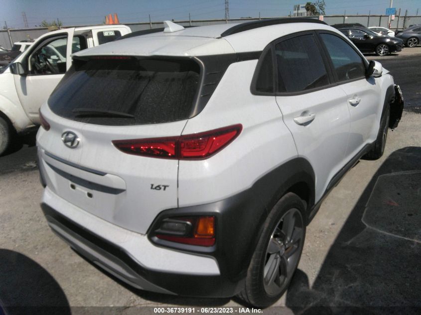 2019 HYUNDAI KONA LIMITED - KM8K33A55KU269226