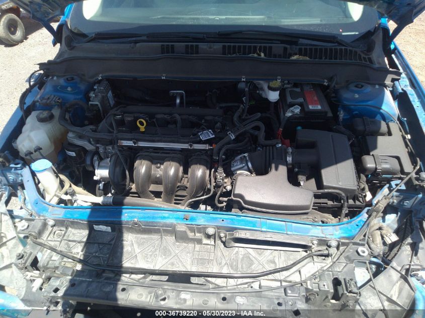 2020 FORD FUSION S - 3FA6P0G77LR234378