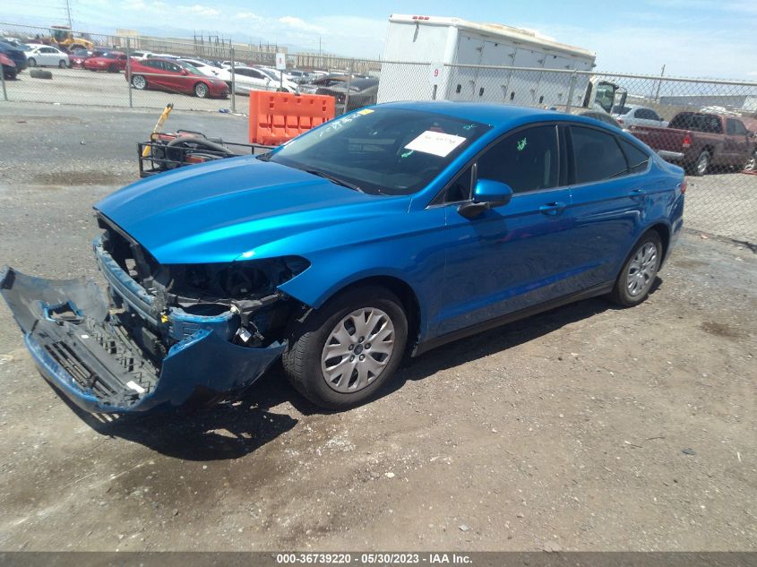 2020 FORD FUSION S - 3FA6P0G77LR234378