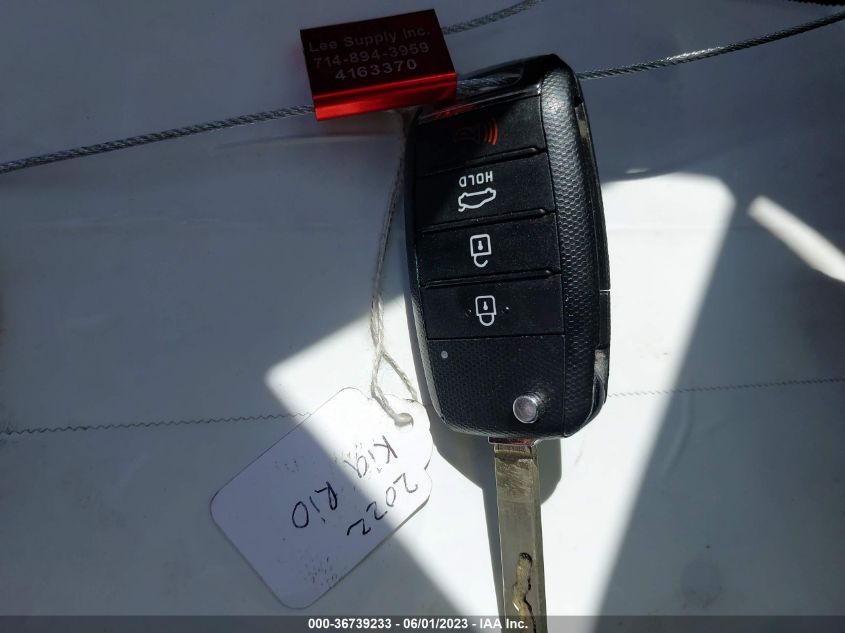 2022 KIA RIO S - 3KPA24AD0NE439091