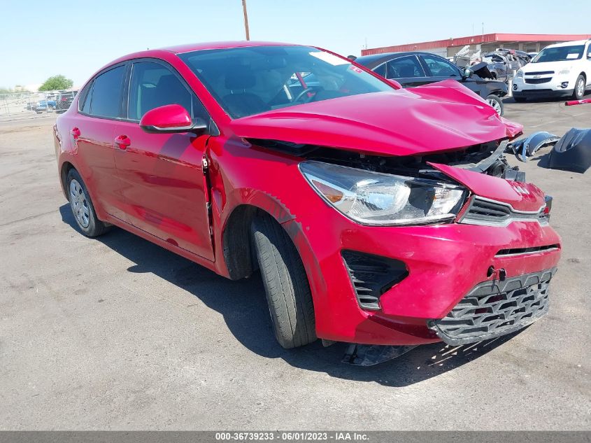 2022 KIA RIO S - 3KPA24AD0NE439091